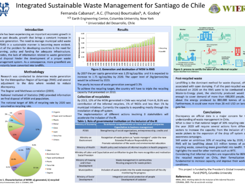 Integrated Sustainable Waste Management for Santiago de Chile