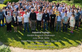 2016 Gordon Conference on Industrial Ecology