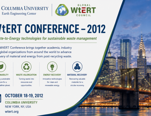 WtERT 2012 Bi Annual Conference – Columbia University, New York